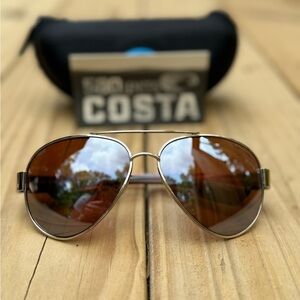 Authentic Costa Del Mar South Point 580P sunglasses